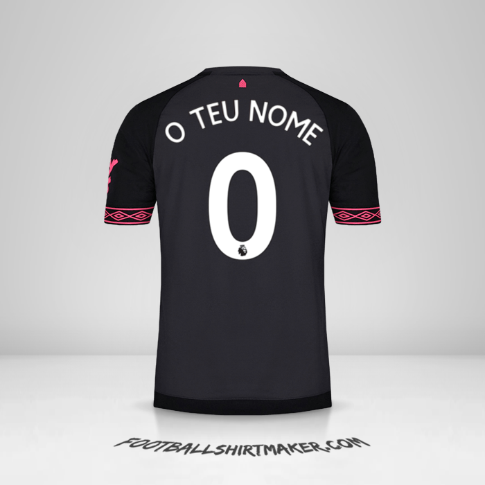 Camisola Everton FC 2018/19 II -  o teu nome - 0