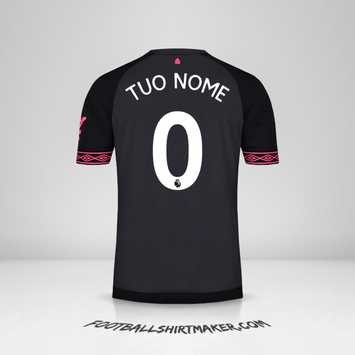 Maglia Everton FC 2018/19 II -  tuo nome - 0