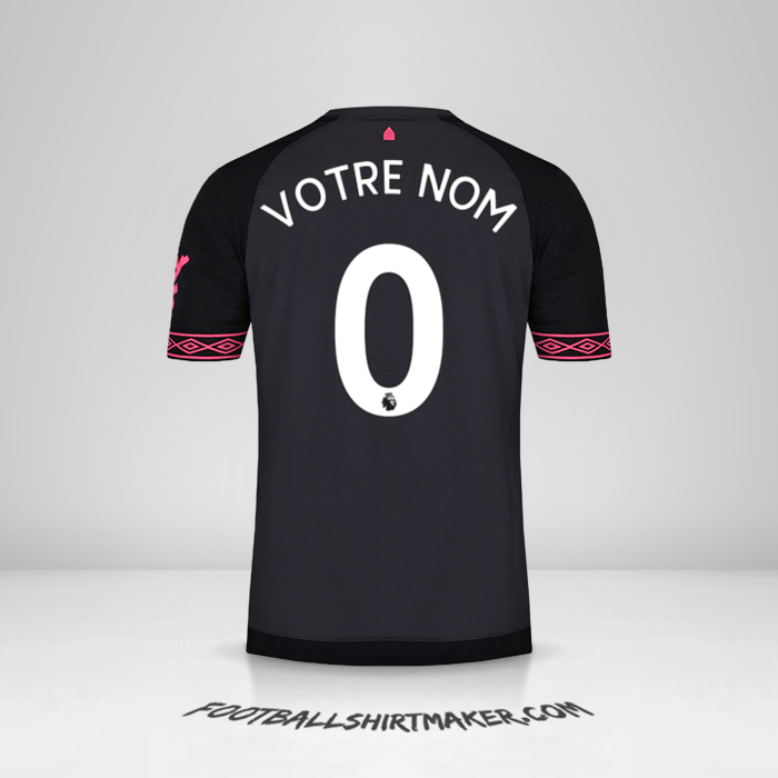 Maillot Everton FC 2018/19 II -  votre nom - 0