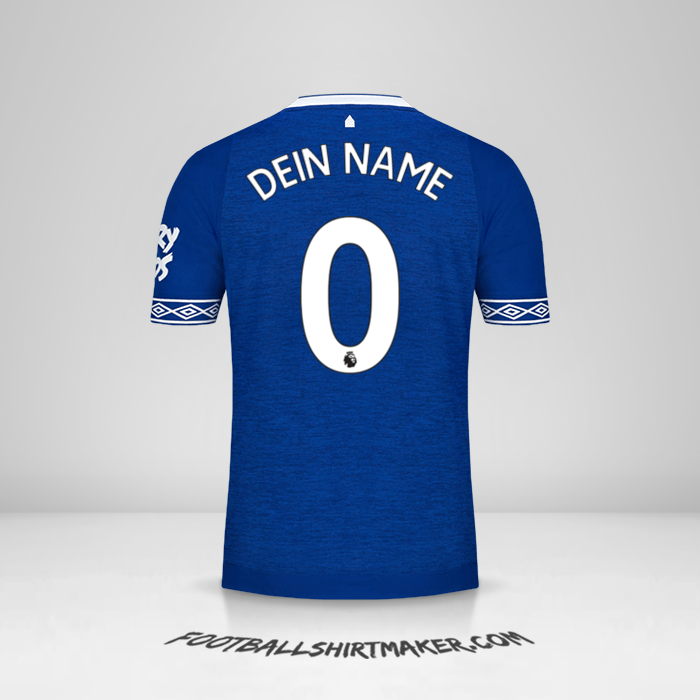 Trikot Everton FC 2018/19 -  dein name - 0