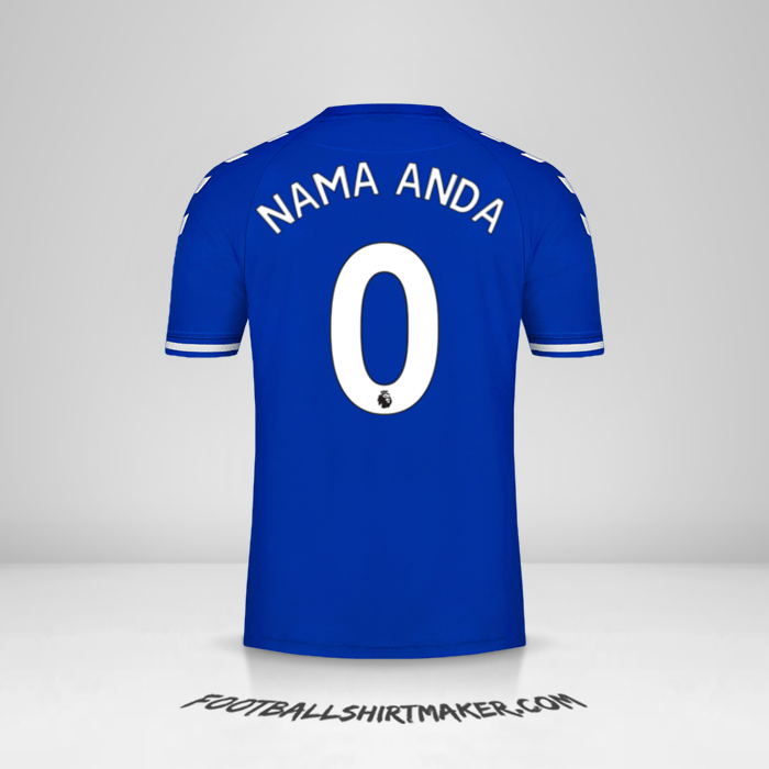 Jersey Everton FC 2020/21 -  nama anda - 0