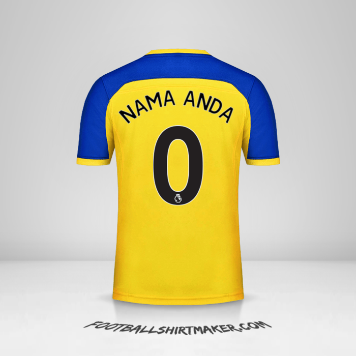 Jersey Southampton FC 2018/19 II -  nama anda - 0