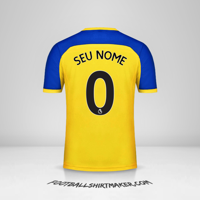 Camisa Southampton FC 2018/19 II -  seu nome - 0