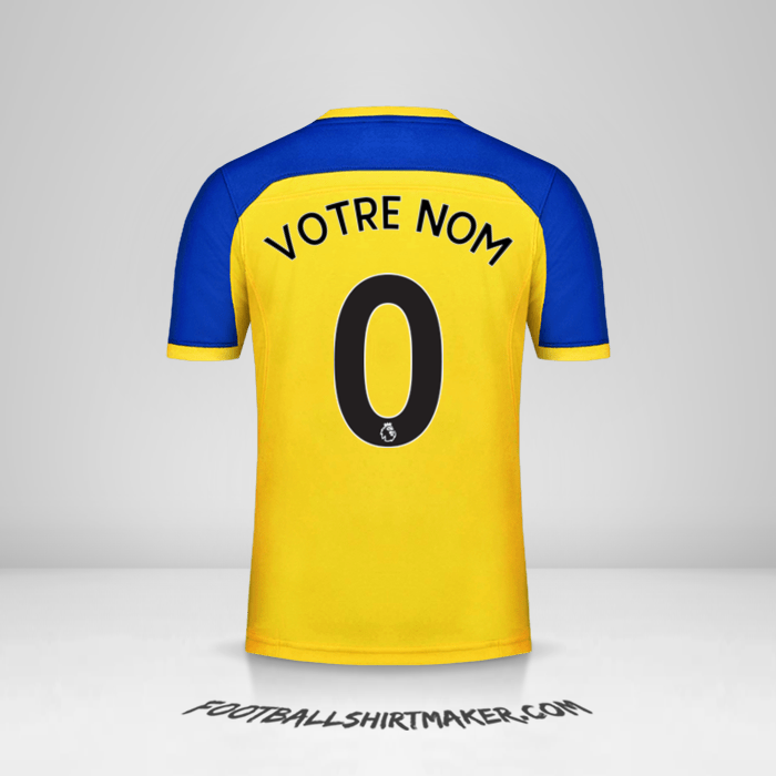 Maillot Southampton FC 2018/19 II -  votre nom - 0