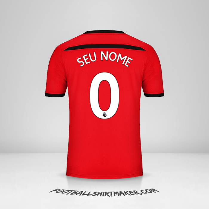 Camisa Southampton FC 2018/19 -  seu nome - 0