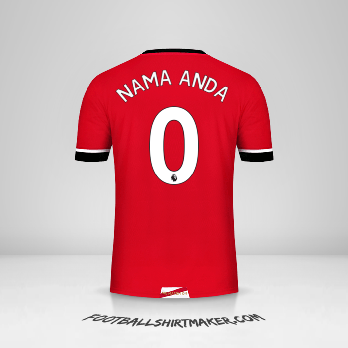 Jersey Southampton FC 2020/21 -  nama anda - 0