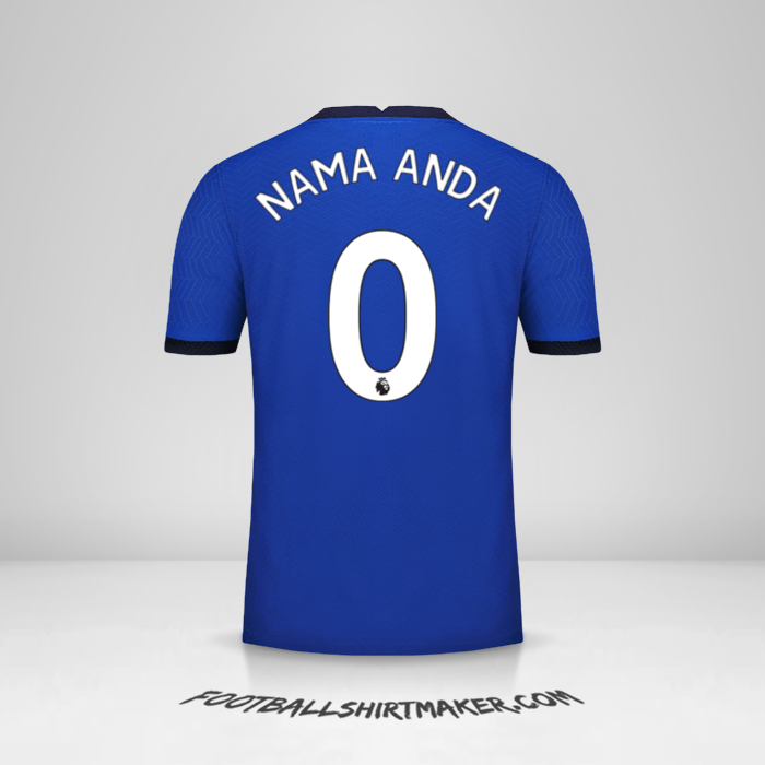 Jersey Chelsea 2020/21 -  nama anda - 0