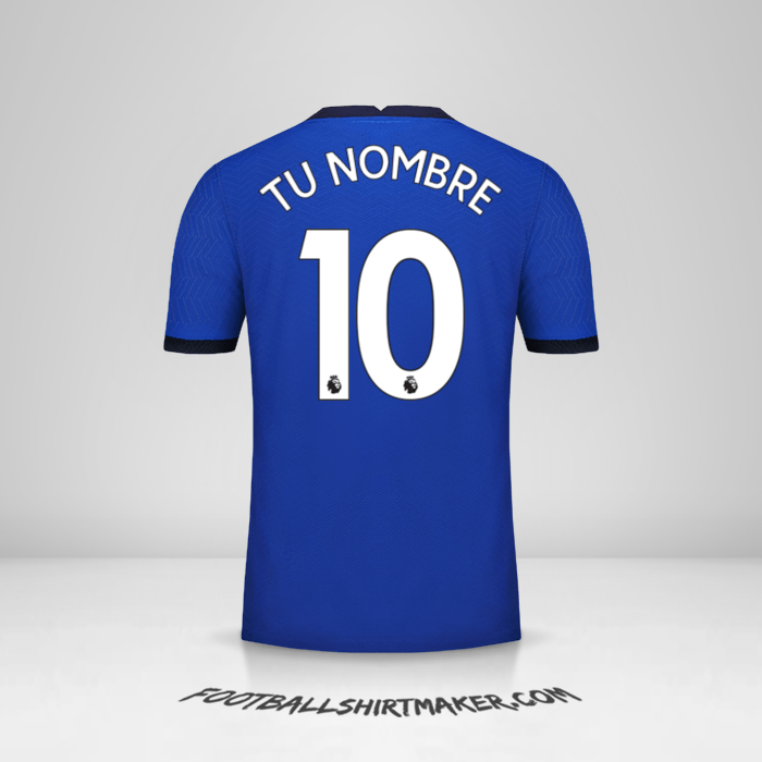 Jersey Chelsea 2020/21 número 10 tu nombre