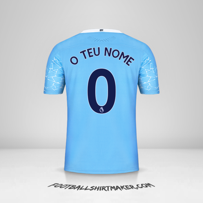 Camisola Manchester City 2020/21 -  o teu nome - 0