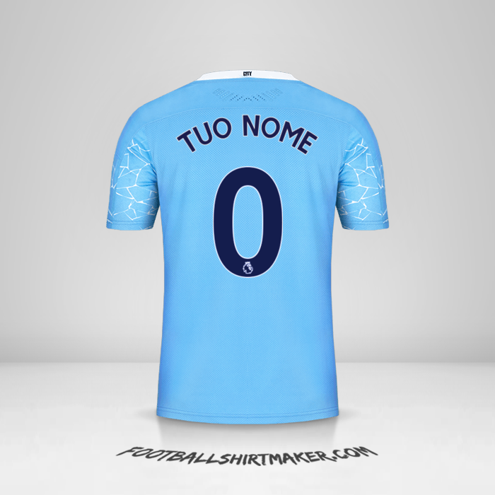 Maglia Manchester City 2020/21 -  tuo nome - 0