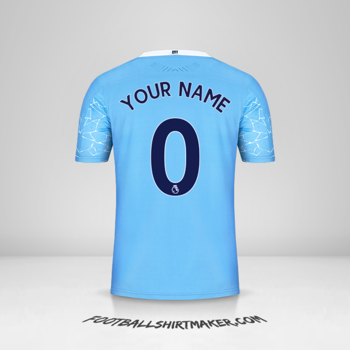 Manchester City 2020/21 shirt number 0 your name