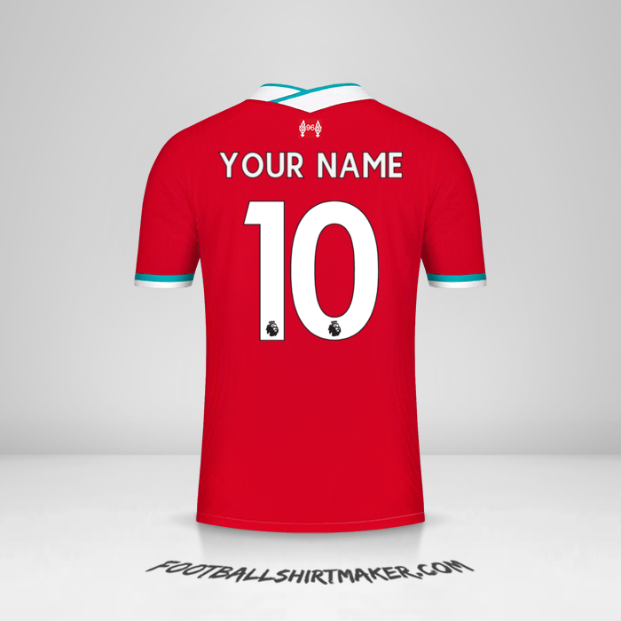 Liverpool FC 2020/21 shirt number 10 your name