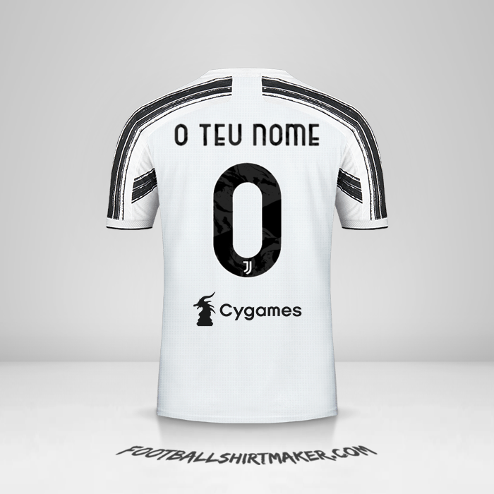 Camisola Juventus FC 2020/21 -  o teu nome - 0