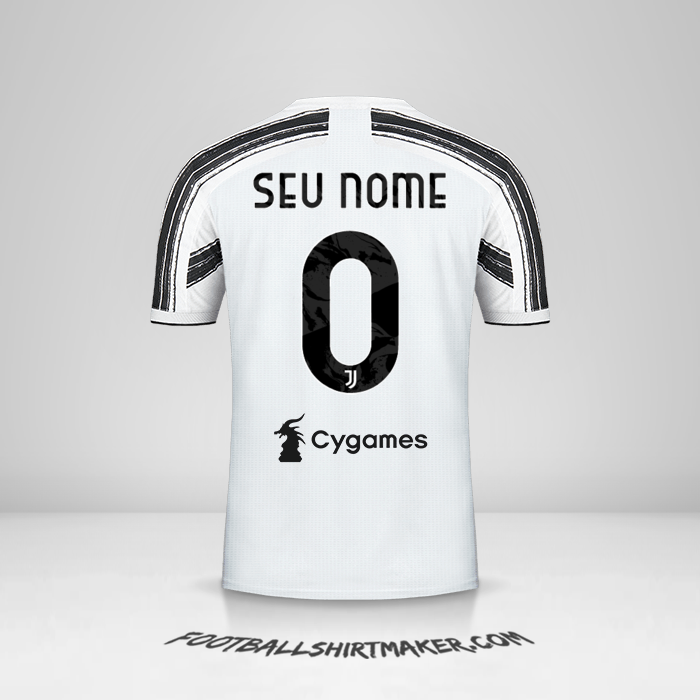 Camisa Juventus FC 2020/21 -  seu nome - 0