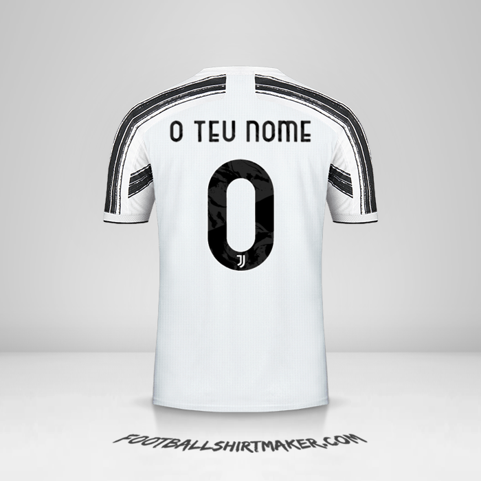 Camisola Juventus FC 2020/21 Cup -  o teu nome - 0