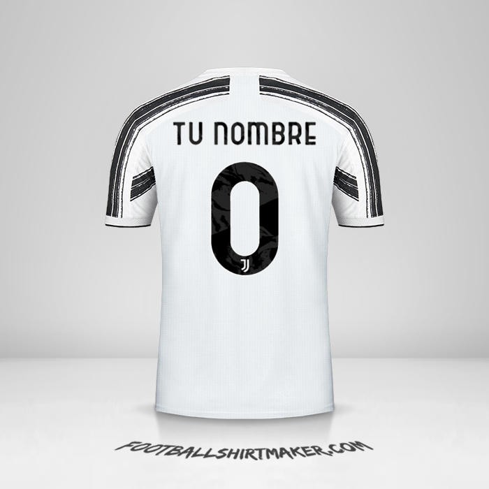 Jersey Juventus FC 2020/21 Cup número 0 tu nombre