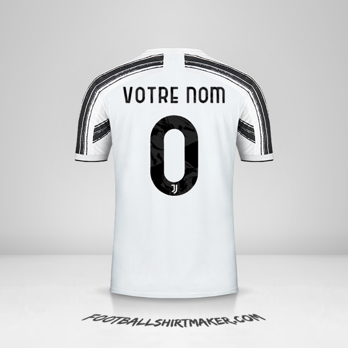 Maillot Juventus FC 2020/21 Cup -  votre nom - 0