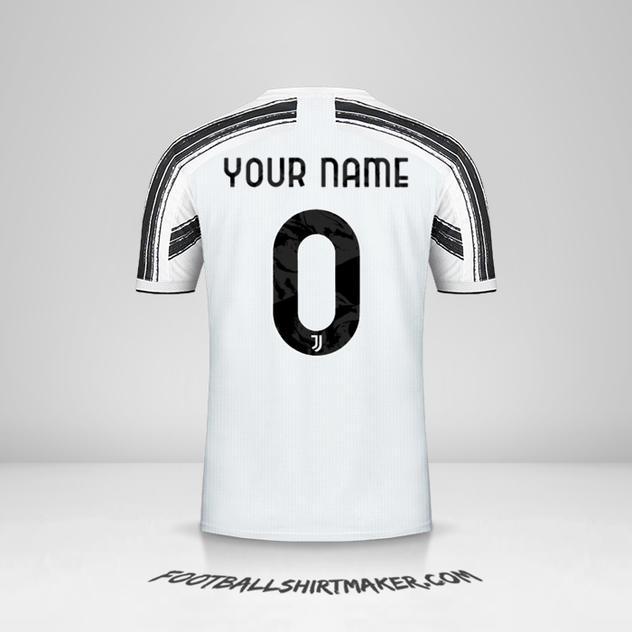 Juventus FC 2020/21 Cup jersey number 0 your name