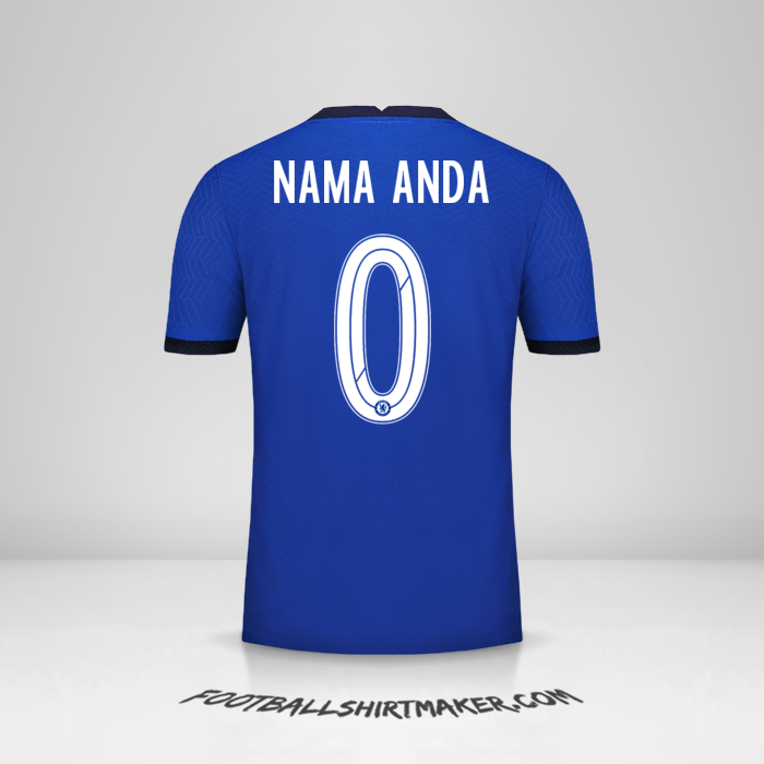 Jersey Chelsea 2020/21 Cup -  nama anda - 0