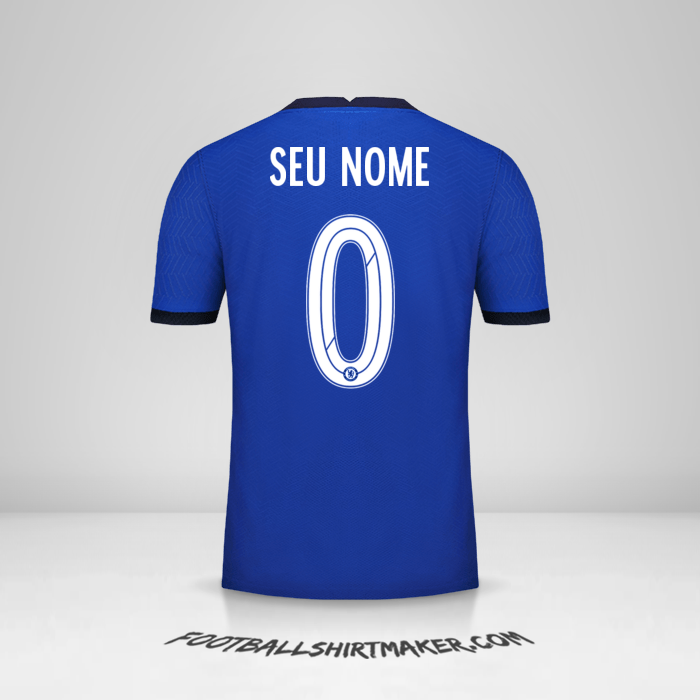 Camisa Chelsea 2020/21 Cup -  seu nome - 0