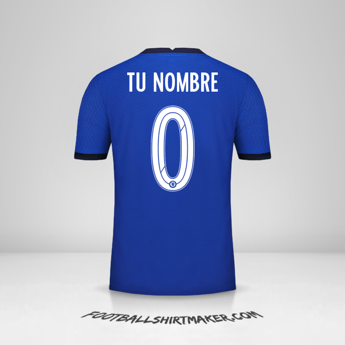 Jersey Chelsea 2020/21 Cup -  tu nombre - 0