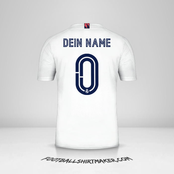 Trikot Real Madrid CF 2020/21 Cup -  dein name - 0