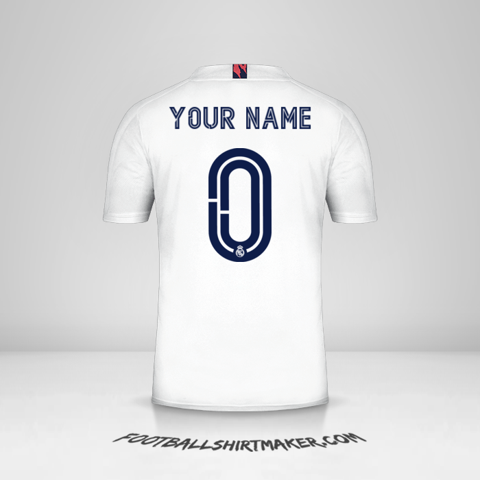 Jersey Real Madrid CF 2020/21 Cup -  your name - 0