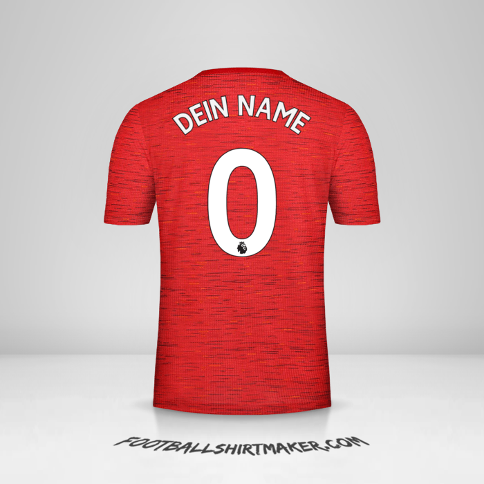 Trikot Manchester United 2020/21 -  dein name - 0