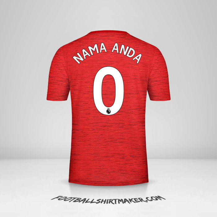 Jersey Manchester United 2020/21 -  nama anda - 0