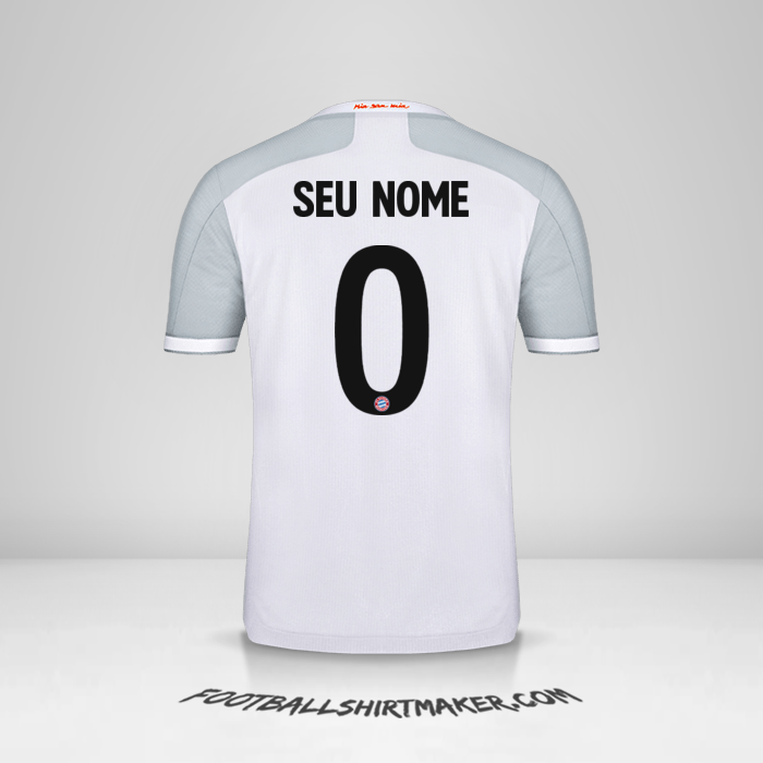 Camisa FC Bayern Munchen 2020/21 Cup II -  seu nome - 0