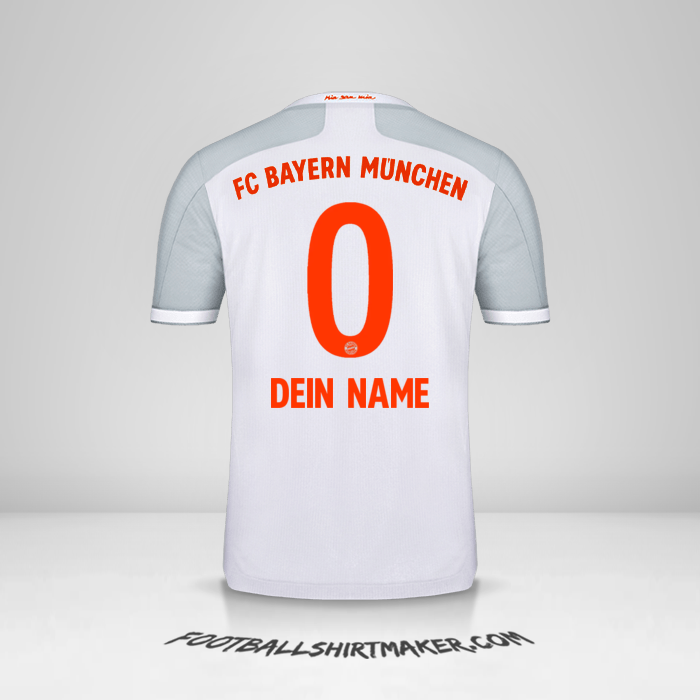 Trikot FC Bayern Munchen 2020/21 II -  dein name - 0