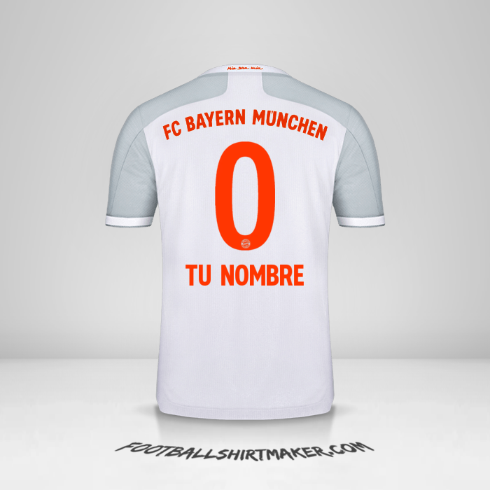 Jersey FC Bayern Munchen 2020/21 II -  tu nombre - 0