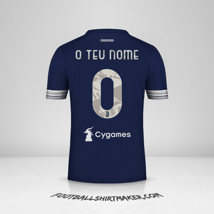 Camisola Juventus FC 2020/21 II -  o teu nome - 0