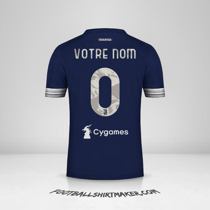 Maillot Juventus FC 2020/21 II -  votre nom - 0