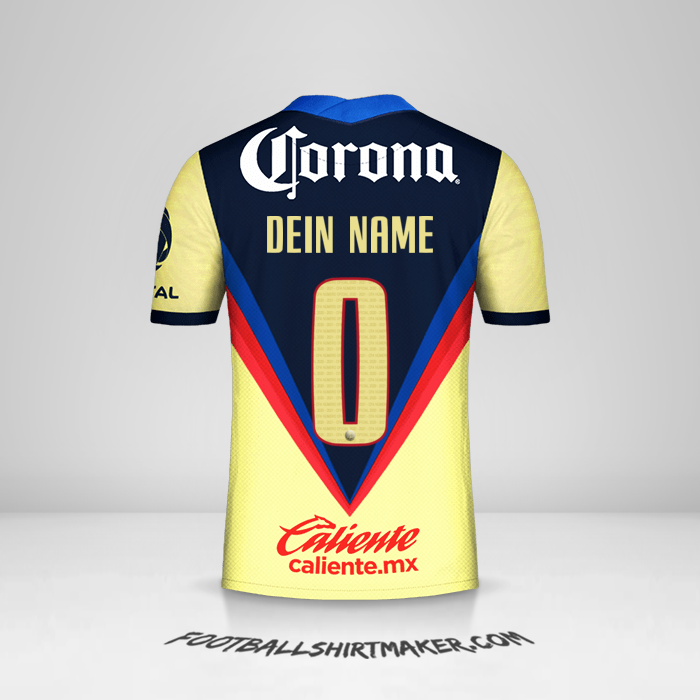 Trikot Club America 2020/21 -  dein name - 0