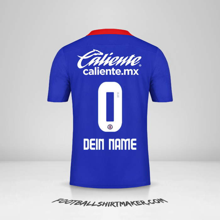 Trikot Cruz Azul 2020/21 -  dein name - 0