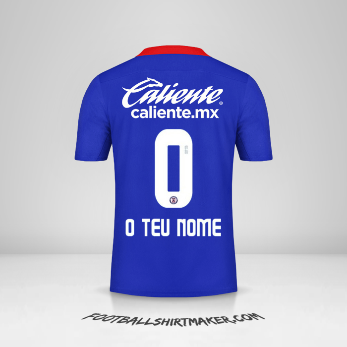 Camisola Cruz Azul 2020/21 -  o teu nome - 0