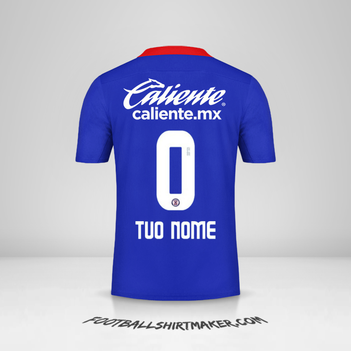 Maglia Cruz Azul 2020/21 -  tuo nome - 0