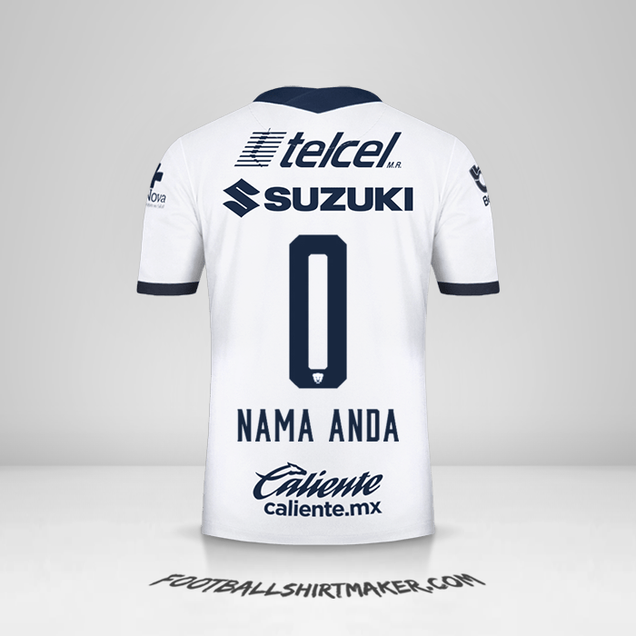 Jersey Pumas UNAM 2020/21 -  nama anda - 0