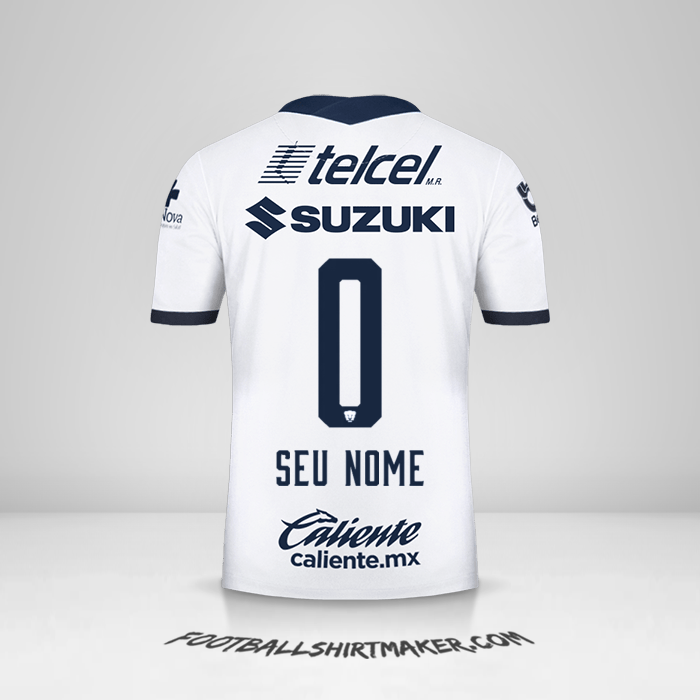 Camisa Pumas UNAM 2020/21 -  seu nome - 0