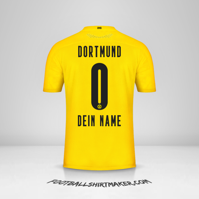 Trikot Borussia Dortmund 2020/21 -  dein name - 0