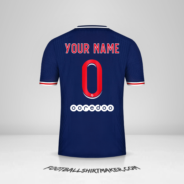 Shirt Paris Saint Germain 2020/21 -  your name - 0