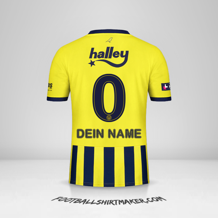 Trikot Fenerbahce SK 2020/21 -  dein name - 0