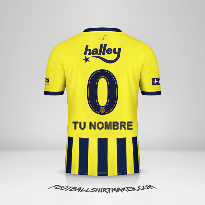 Camiseta Fenerbahce SK 2020/21 -  tu nombre - 0