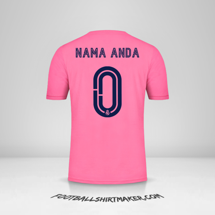 Jersey Real Madrid CF 2020/21 Cup II -  nama anda - 0