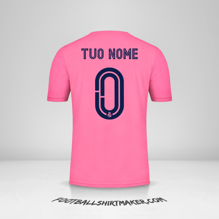 Maglia Real Madrid CF 2020/21 Cup II -  tuo nome - 0