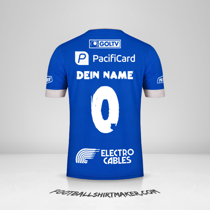 Trikot Emelec 2020 -  dein name - 0