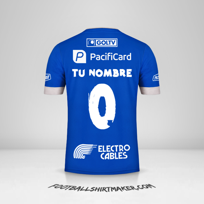 Camiseta Emelec 2020 -  tu nombre - 0