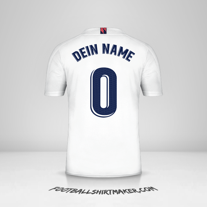 Trikot Real Madrid CF 2020/21 -  dein name - 0