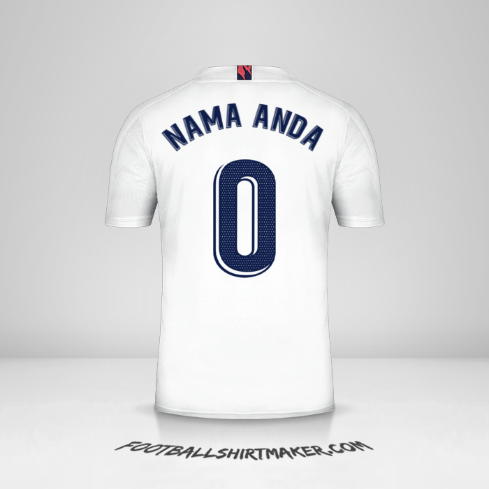 Jersey Real Madrid CF 2020/21 -  nama anda - 0